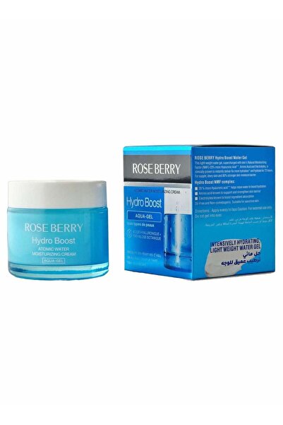 roseberry كريم مرطب بخلاصة التوت الوردي، جل مائي مائي، 60 مل