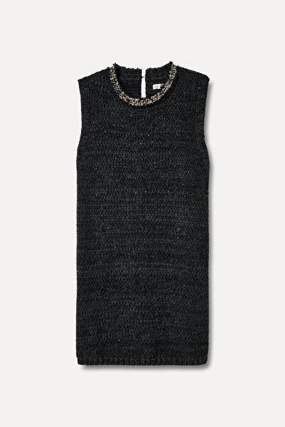 Mudo Sleeveless Knitted Mini Dress