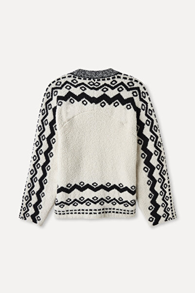 Mudo Jacquard Cycling Collar Cardigan