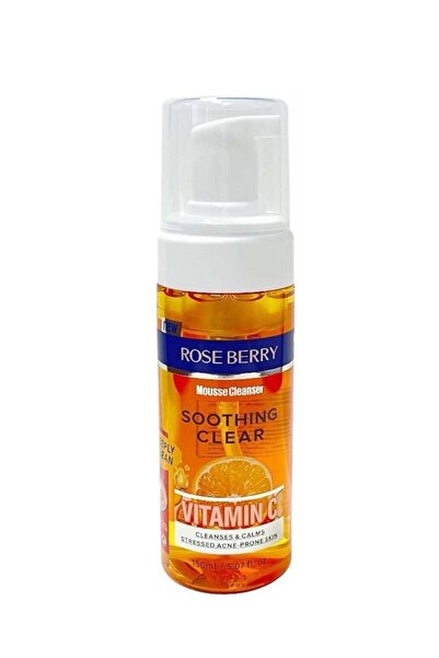 ROSE BERRYY غسول رغوي برائحة الورد والتوت - منظف مهدئ ومنعش، غني بفيتامين سي ...