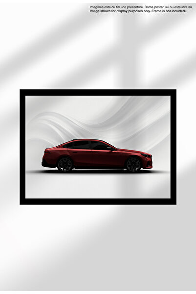 21mxm Sports Car Canvas Poster - Unframed Digital Print on Matte Canvas - 1775 i5 M60 2024 Red