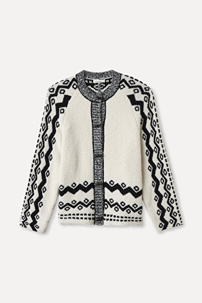 Mudo Jacquard Cycling Collar Cardigan