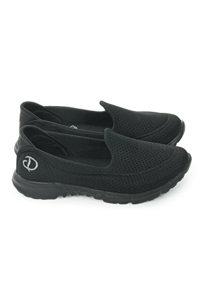 ihvan online Mesh Laceless Shoes, Lightweight and Comfortable Hajj Umrah Shoes - Black