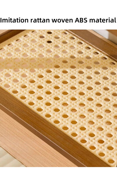 Generic Double-Layer Countertop Storage Rack Kitchen and Bathroom Organizer Kitchen Storage and Sorting Rack