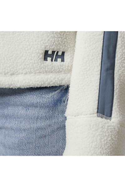 Helly Hansen Polar Imperial Pile Zip Pullover Women's White Mock Neck Sweatshirt