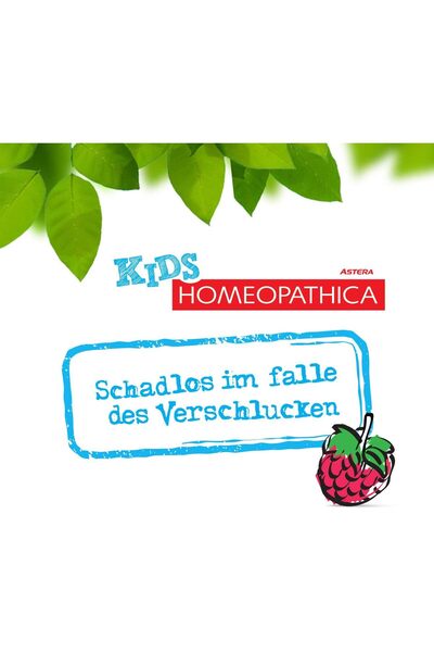 ASTERA Toothpaste Homeopathica for Kids Tasty Raspberry +6 years - 50 ML