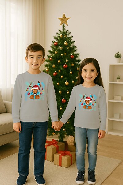 SEDİRLİ Unisex La mulți ani Anul Nou cu imprimeu Hanorac pentru copii tricou ...