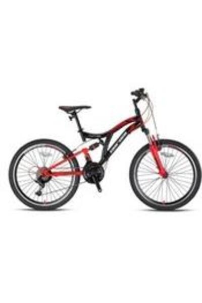 Geroni HUNTER - 26" - MTB - 16' - 21 Vites - V.B - Bej-Siyah/Kırmızı