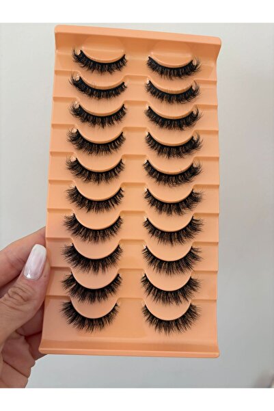 hulyabeauty TAKMA KİRPİK 10 ÇİFT 10LU