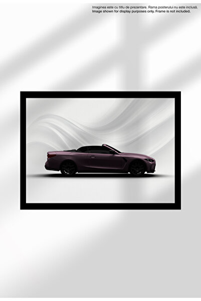 21mxm Sports Car Canvas Poster - Unframed Digital Print on Matte Canvas - 1743 M4 2025 G83 Velvet