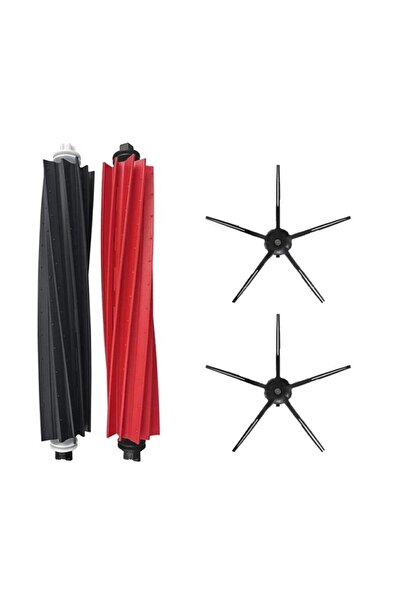 Roborge مجموعة قطع غيار متوافقة مع مكنسة روبوروك S8 سونيك الروبوتية مكونة من 4 قطع