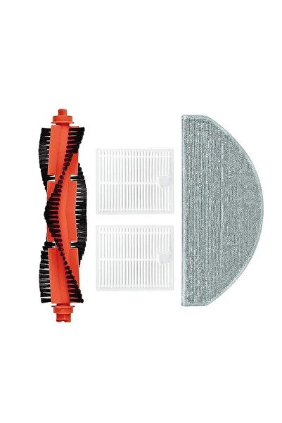 Roborge Συμβατό με ρομποτική ηλεκτρική σκούπα Xiaomi E10 - Σετ ανταλλακτικών 4 τεμαχίων