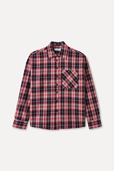 Mudo Ekoseli̇ O Oversized Casual Shirt