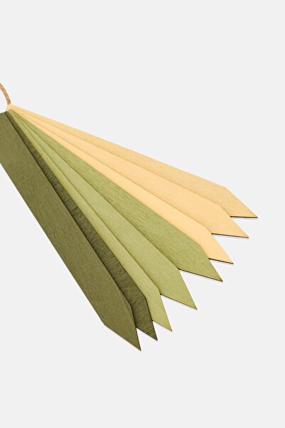 Muy Mucho 8 Pcs Wooden Plant Labels, Multicolor