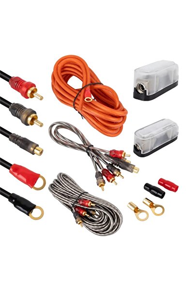 Powermaster G-506D 8 Ga Amplifier Cable Set 25382