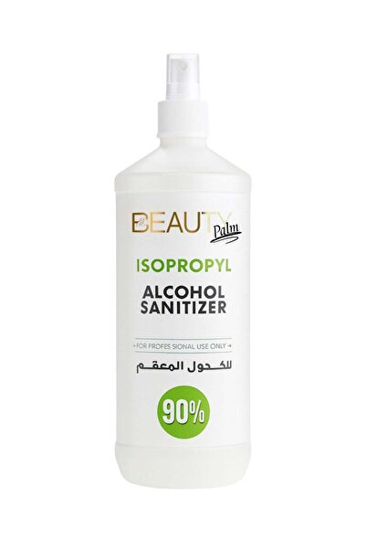 Beauty Palm Isopropyl Alcohol 90% - For Professional Use, 1000ML