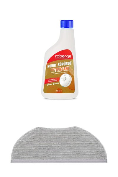 Roborge Xiaomi 2in1 Essential Robot Vacuum Mop Cloth + Robot Vacuum Cleaner Detergent - Gentle Breeze