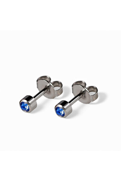 HANNY Cercei medicinali sterili , safir albastru , metal argintiu ,SEPTEMBRIE