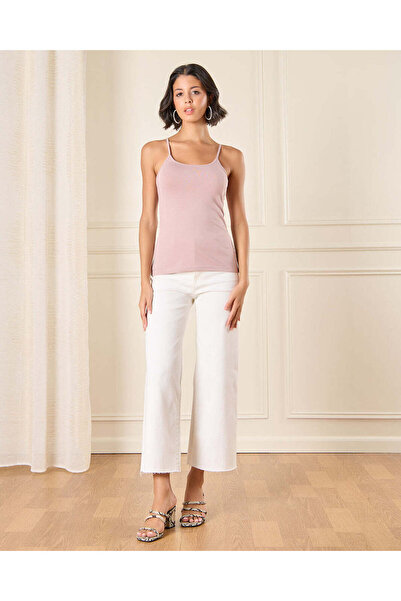 REDTAG Women Lilac Strappy Vest