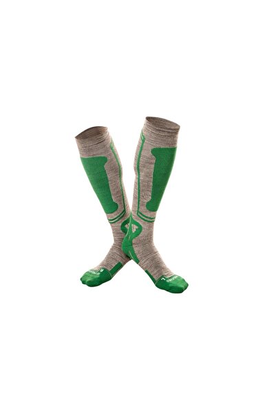 Under Shield Men's Winter Wool High Sports Socks 43/46, Green