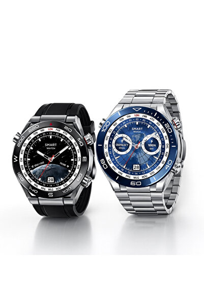 yollayenilensin SK4 Akıllı Saat – 1.45” Yuvarlak Ekran, BT Arama, Suya Dayanı...