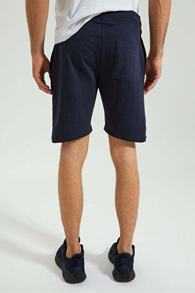 REDTAG Navy Elasticated Waist Short