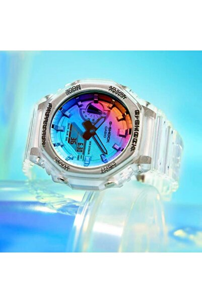Casio 200 waterproof Shi Ying movement resin strap.