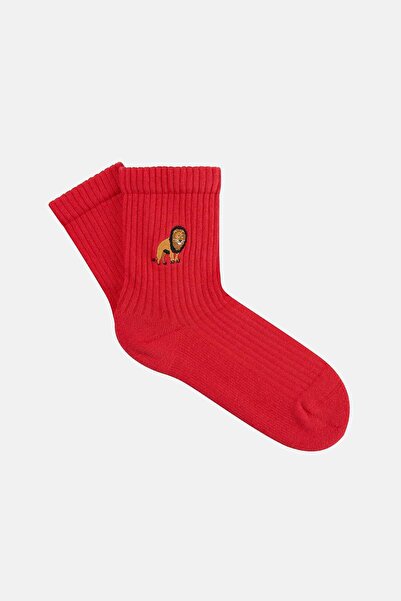 WWF Market Лъвски кърпички за крака - червени