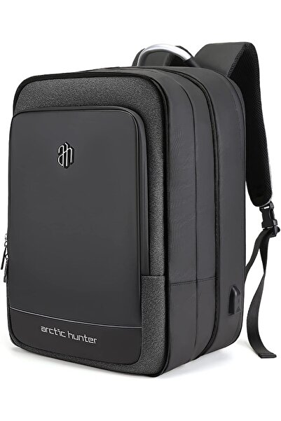 Arctic Hunter 41L Expandable Laptop Backpack with 17-inch Laptop Pocket, USB Port