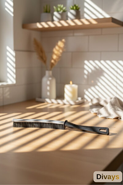 DİVAYS Multi İnce Uçlu Detay Temizleme Fırçası | Derz Arası, Banyo, Mutfak De...