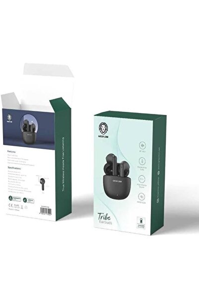 Green Lion سماعات أذن داخلية من ترايب - أسود