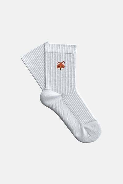 WWF Market Червона лисиця рушник шкарпетки - білий