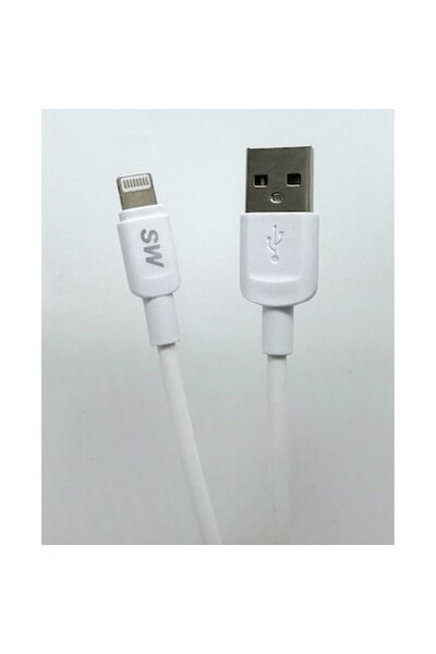 OEM USB to Lightning data cable 2.4A, Fast Charging, 3m, white
