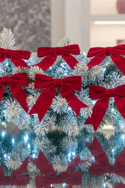 Brandsmiths مجموعة شريط مخملي أحمر (5 قطع)