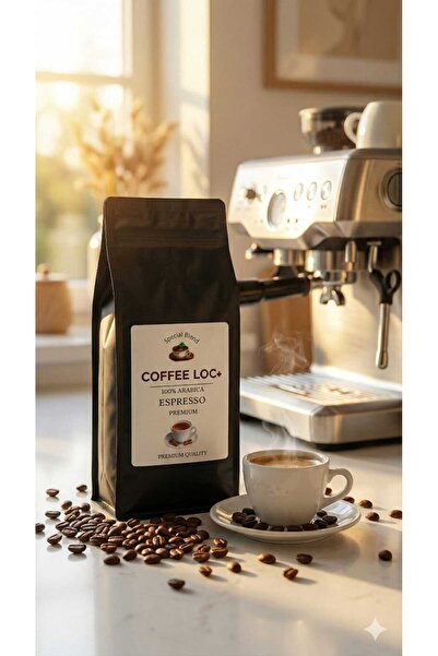 COFFEE LOC Espresso Premium Güney Amerika Çekirdekleriyle Hazırlanmış Blend Çekirdek Kahve - 1000 gr