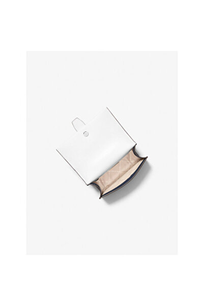 Michael Kors Geantă mică Greenwich Color-Block Logo pentru femei - Bleumarin/Alb