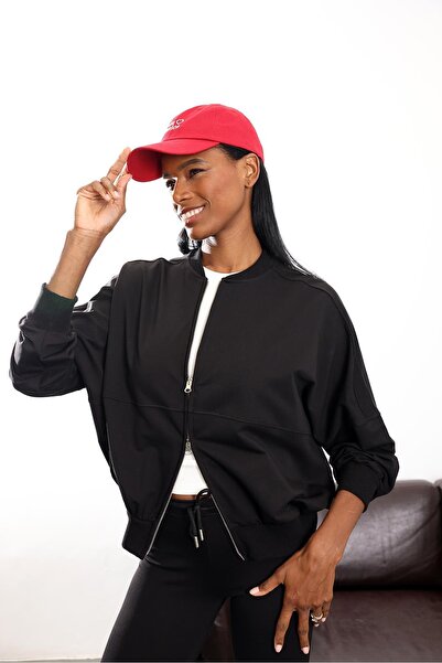 5in1Canpolat Black Bomber Jacket Pants Set 0718