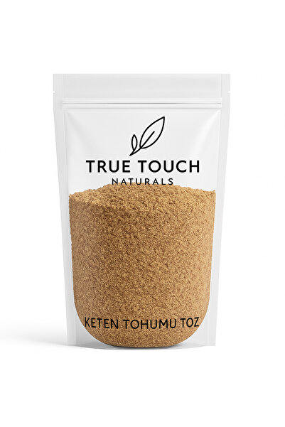 True Touch Öğütülmüş Keten Tohumu 500 gr. ( Keten Tohumu Toz -Keten Unu - Fla...