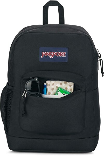 Jansport Cross Town Plus Medium Laptop Backpack - Black