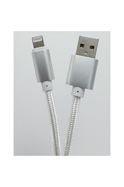 OEM USB-A to Lightning Fast Charging & Data Cable, 2.4A, 3m, White, Braided