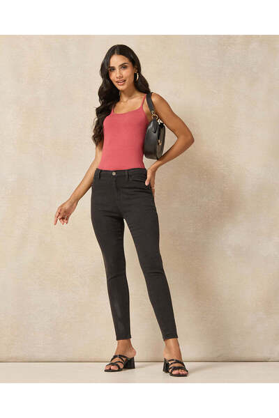 REDTAG Women Burgundy Plain Strappy Vest