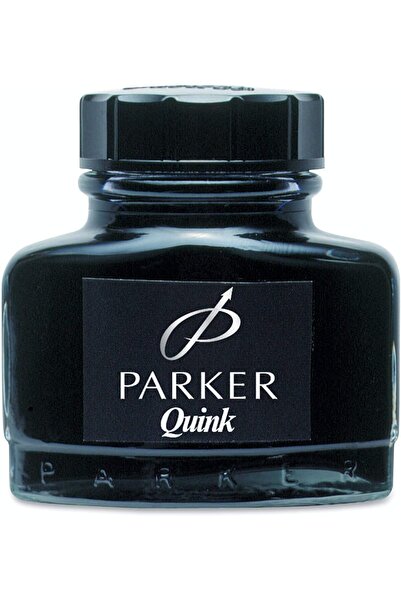 Parker Quink Ink Bottle, Washable Ink, Black, 57 ml