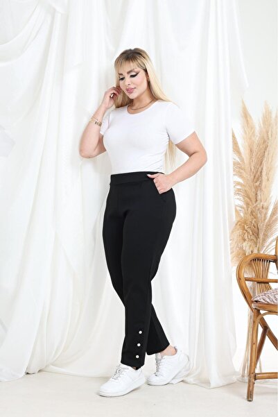 EMEZ Steel Fabric Pants with Snap Fasteners