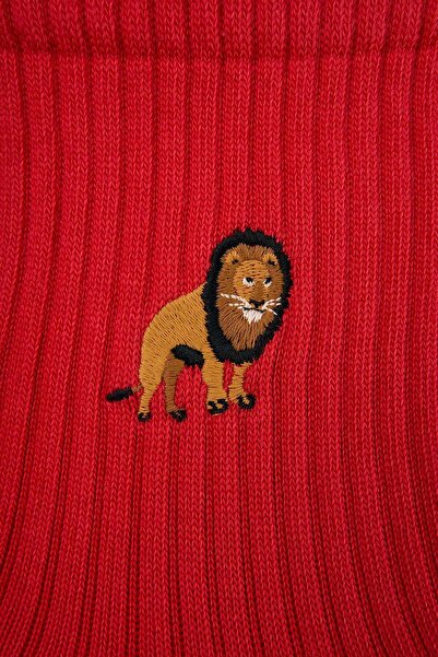 WWF Market Лъвски кърпички за крака - червени