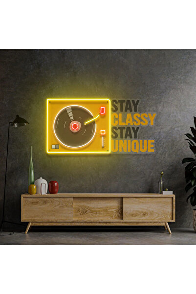 HONEY CONCEPT Stay Classy Stay Unique Nostalji Müzik Neon Led