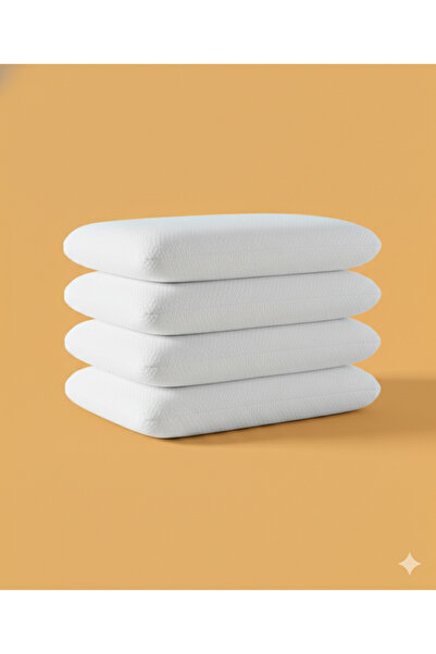 Opalin 4 ADET 1200 GRAM VİSCO PARÇACIKLI COTON YASTIK BOYUN DESTEKLİ ORTOPEDİ...