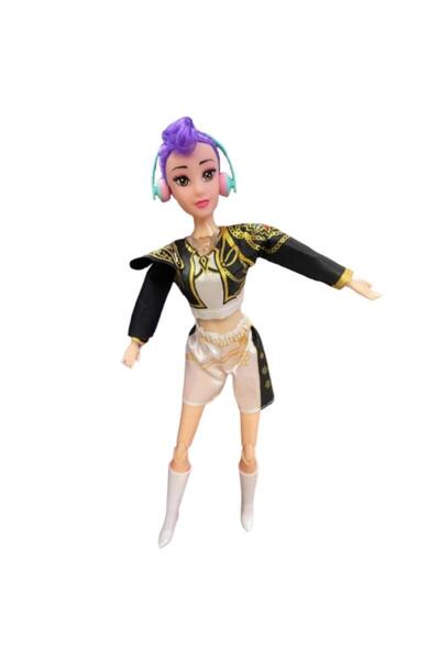 OEM Kpop Demon Hunters Doll, K Pop Collectible Toys with Music and Light, 3 Years, 30 cm