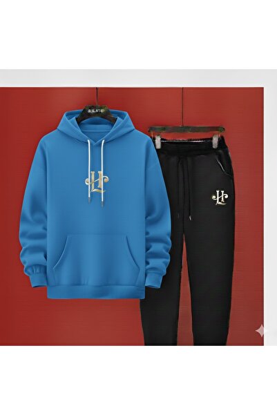 SILATU Half Moon Logo Hooded Sweat Suit