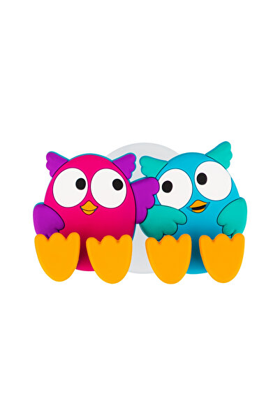 Pylones 2'li Diş Fırçası Tutucu - Ani Toothi Double Baykuş