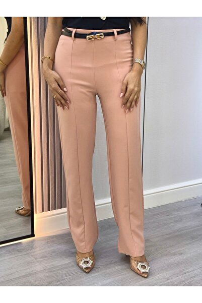 SELSAL Straight-leg trousers and a belt